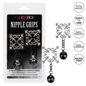 Nipple Grips 4 Point Weighted Nipple Press