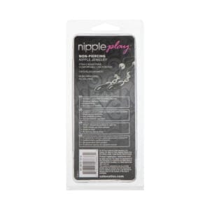 Nipple Play NonPiercing Nipple Jewellery Onyx