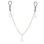 Nipple Play Non Piercing Nipple Chain Jewellery Crystal